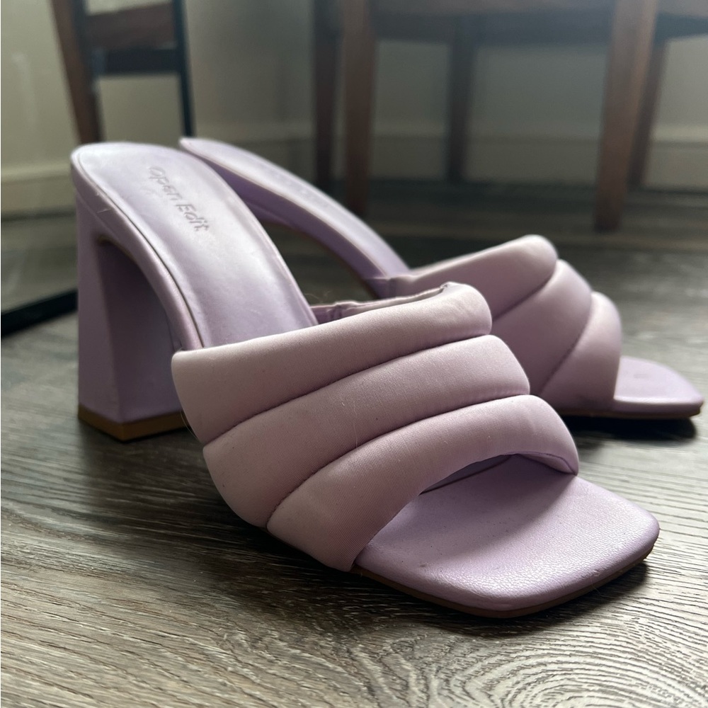 Open Edit | Purple Puffy Heels | 7